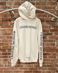 CHROME HEARTS DAGGER ZIP UP HOODIE ‘WHITE’