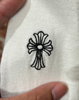 CHROME HEARTS EYE CHART POCKET LONGSELEEVE ‘WHITE’