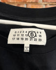 MAISON MARGIELA FW24 NUMBERS MOTIF TEE ‘BLACK’
