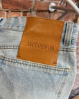 JACQUEMUS LES SCULPTURES WIDE LEG DENIM ‘LIGHT BLUE’