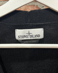 STONE ISLAND KNIT CARDIGAN ‘BLACK’