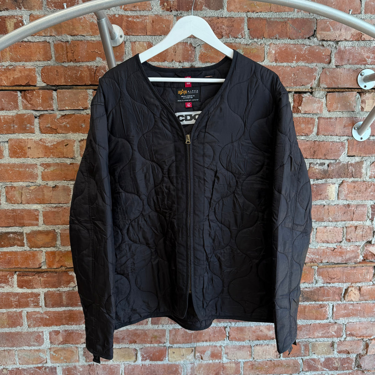 Comme des Garçons x Alpha Liner Jacket COMME DES GARÇONS X ALPHA INDUSTRIES LINER JACKET 'BLACK' – Sadō Room