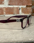 CHROME HEARTS “HARD” GLASSES ‘PURPLE HAZE’