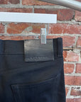 RICK OWENS AW23 JIM CUT 16oz JAPANESE DENIM ‘BLACK’