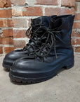424 MARATHON LACE LEATHER BOOTS ‘BLACK’