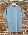 ACNE STUDIOS FALCO FACE TEE ‘POWDER BLUE’