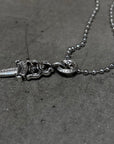 CHROME HEARTS NO. 5 DAGGER NECKLACE ‘SILVER’