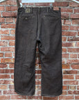KAPITAL CENTURY DENIM PLEATED JEANS ‘PERSIMMON’