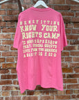 CPFM MARKET FOR KERWIN FROST TELETHON TEE SHIRT ‘PINK’
