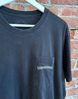 CHROME HEARTS ARC SCRIPT LOGO POCKET TEE ‘BLACK’