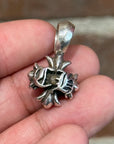 CHROME HEARTS CH LETTER PLUS PENDANT ‘SILVER’