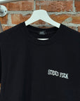 STUSSY END RACISM GRAPHIC TEE ‘BLACK’
