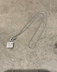 CHROME HEARTS FRAMED FLEUR PENDANT ‘SILVER’