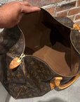 LOUIS VUITTON MONOGRAM KEEPALL 40 DUFFLE BAG ‘BROWN’