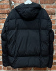 STONE ISLAND GARMENT DYED CRINKLE PUFFER ‘BLACK’
