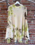 KAPITAL 5G DOLMAN TIE-DYE KNIT SWEATER ‘MULTI’