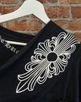 CHROME HEARTS COLLAR PRINT FLORAL LONGSLEEVE ‘BLACK’