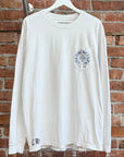 CHROME HEARTS VINTAGE CELTIC PLUS CROSS LONGSLEEVE ‘WHITE’