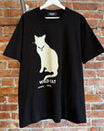 YOHJI YAMAMOTO WILDSIDE CAT TEE ‘BLACK’