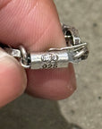 CHROME HEARTS 30” PAPER CHAIN NECKLACE ‘SILVER’