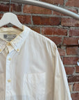 VISVIM CUBISM STAR PATCH SHIRT ‘WHITE’