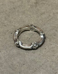 CHROME HEARTS PLUS & BONE RING ‘SILVER’