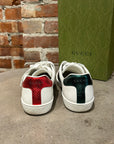 GUCCI ACE BEE LOGO SNEAKERS ‘WHITE’