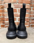RICK OWENS ABSTRACT BEETLE BOOT ‘BLACK’
