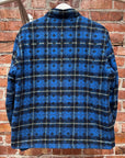 CHROME HEARTS MONOGRAM WORK DOG FLANNEL ‘BLUE’