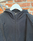 HELMUT LANG ARCHIVE MOTO ZIP HOODIE ‘BLACK’