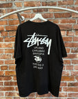 STUSSY SK8 LOGO TEE ‘BLACK’