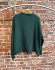 JOHN UNDERCOVER UNIVERSITY ZIP UP SWEATER ‘GREEN’