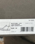 RICK OWENS FW25 LEATHER RAMONE LOW SNEAKERS ‘SAND’