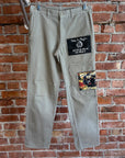 COMME DES GARCONS HOMME PLUS AD2008 PATCHWORK PANTS ‘MULTI’