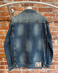 VISVIM WASHED DMG 101 DENIM JACKET ‘BLUE’