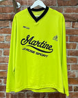 MARTINE ROSE TWIST FOOTBALL TOP JERSEY ‘NEON’