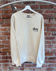 STUSSY LOS ANGELES EXCLUSIVE CREWNECK ‘CREAM’