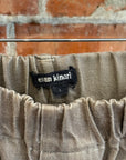 EVAN KINORI ELASTIC PANT ‘SAND’