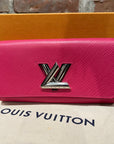LOUIS VUITTON EPI LEATHER CLUTCH PURSE SS16 ‘PINK’