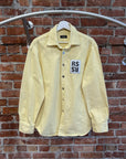 RAF SIMONS PATCH LOGO DENIM JACKET ‘YELLOW’