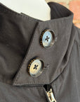 TAKAHIROMIYASHITA THE SOLOIST SS24 DISTRESSED DOG EAR HARRINGTON JACKET ‘BLACK’