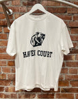 HAVEN COURT BEAR TEE ‘WHITE’