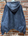 BALENCIAGA SS23 ADIDAS TREFOIL HOODIE ‘VINTAGE BLUE’