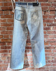 OUR LEGACY TROMPE PRINT THIRD CUT DIGITAL DENIM ‘LIGHT BLUE’
