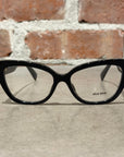 MIU MIU 05VV CATEYE GLASSES ‘BLACK’