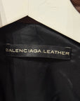 BALENCIAGA FW10 BIKER LEATHER JACKET ‘BROWN’