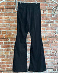 RICK OWENS FW25 CONCORDIAN CORDUROY BOLAN BOOTCUT PANTS ‘BLACK’
