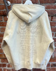 STUSSY X WALES BONNER S-LOGO ZIP HOODIE ‘CREAM’