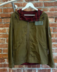 HYSTERIC GLAMOUR LIGHNTING PATCH MILITARY JACKET ‘DARK OLIVE’