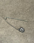 CHROME HEARTS DIAMOND LARGE SAFETY PIN ‘SILVER/DIAMOND’